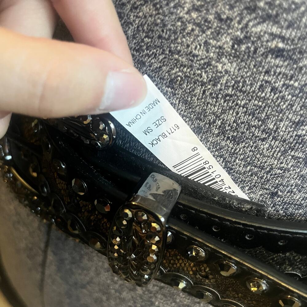 Studded Black Belt - Picture 3 of 5